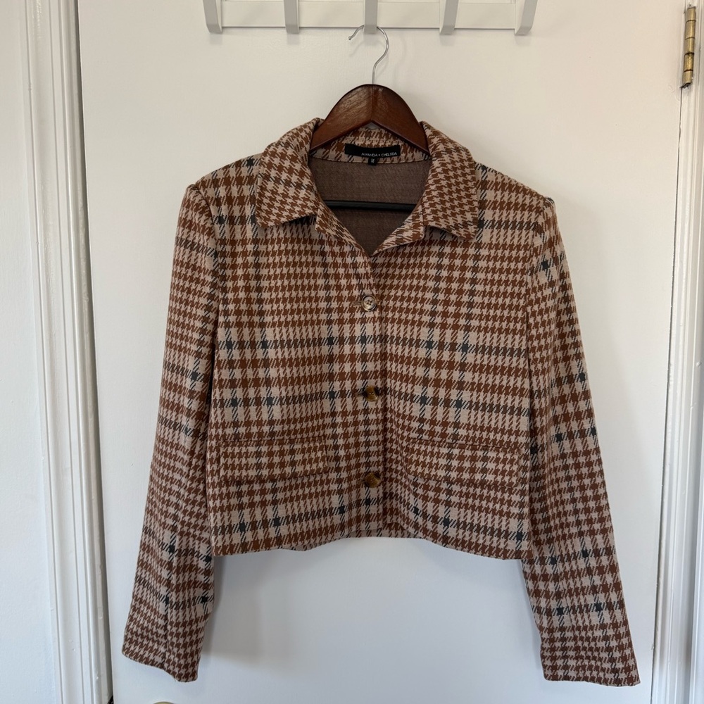 Cropped Blazer | Modern Tailored Jacket | Chic Layering Piece
